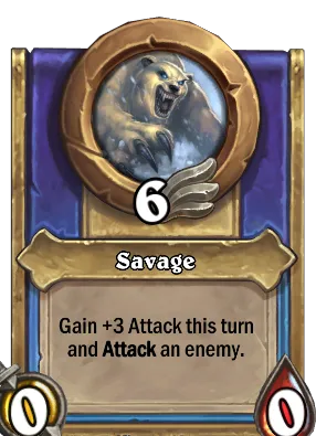 Savage Card Image