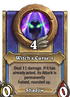 Witch's Curse 4 Card Image