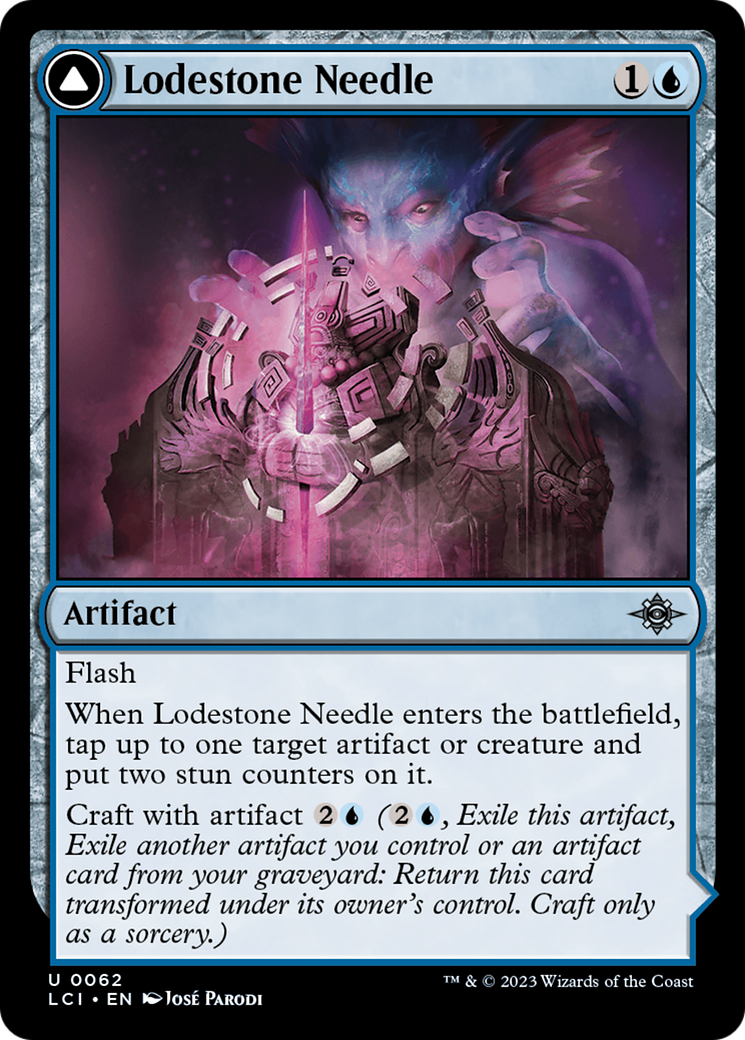 Lodestone Needle // Guidestone Compass Card Image