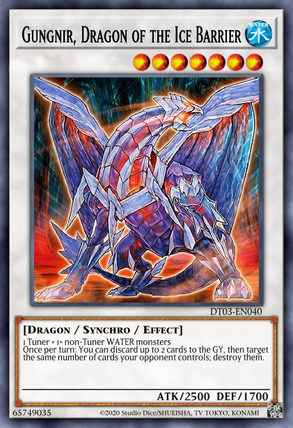 Gungnir, Dragon of the Ice Barrier Card Image