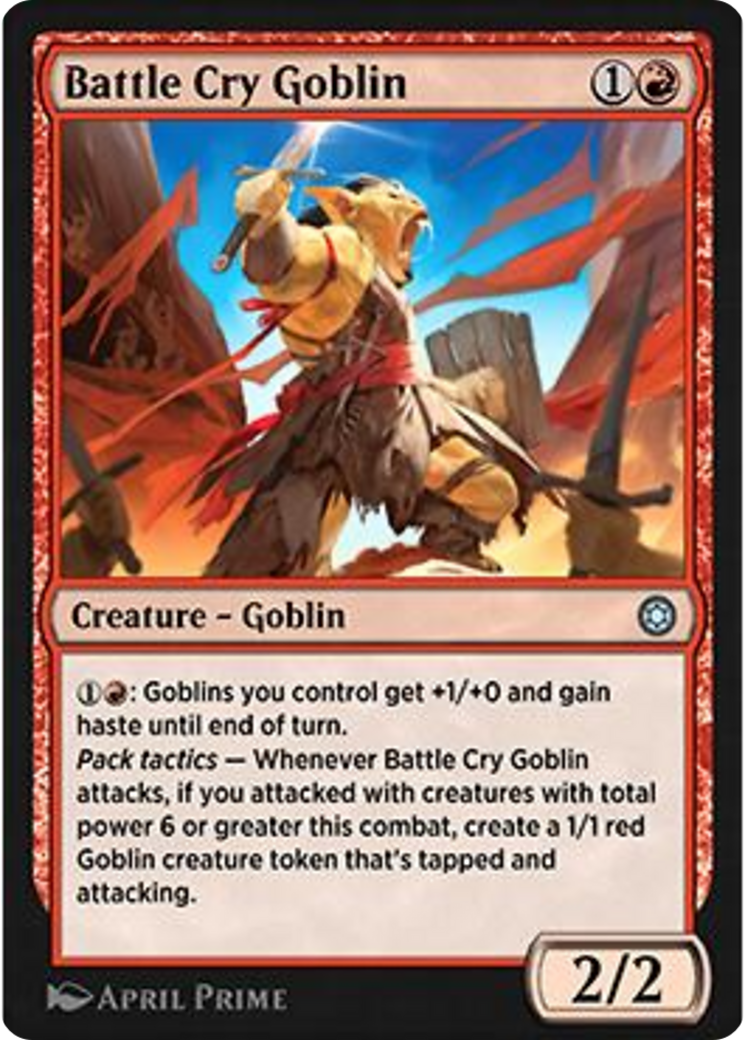 Battle Cry Goblin Card Image