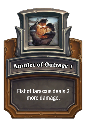 Amulet of Outrage 1 Card Image