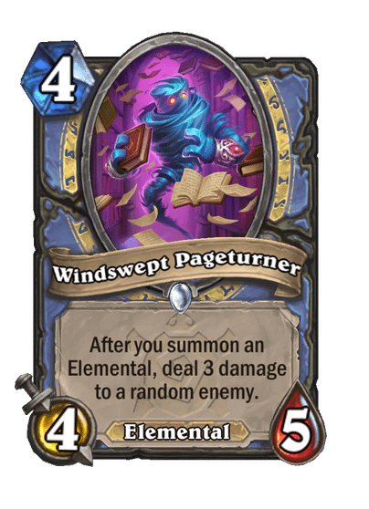 Windswept Pageturner Card Image