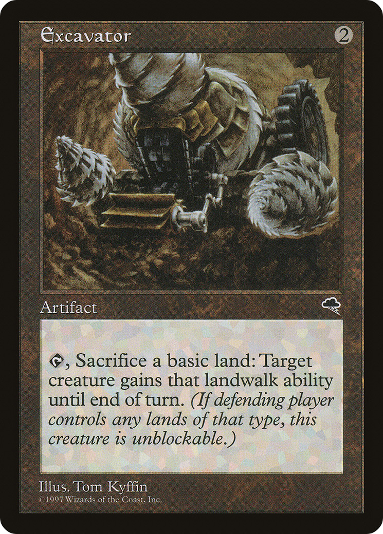 Excavator Card Image