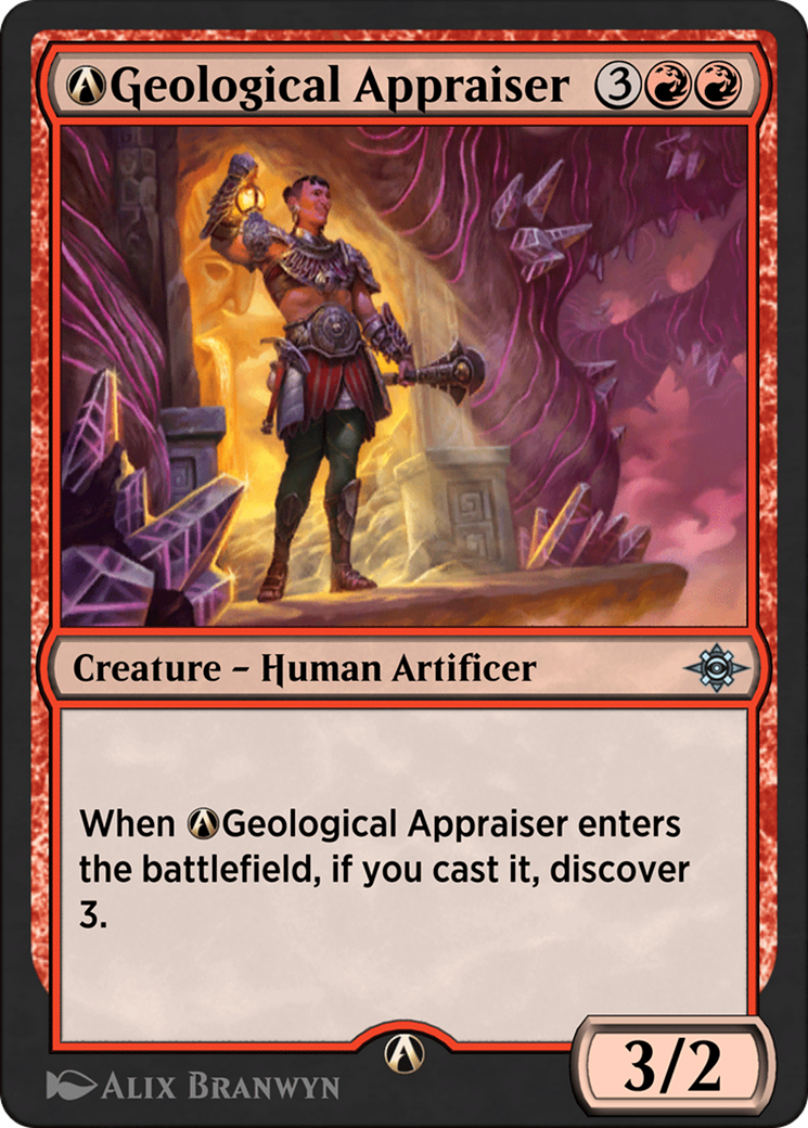 A-Geological Appraiser Card Image