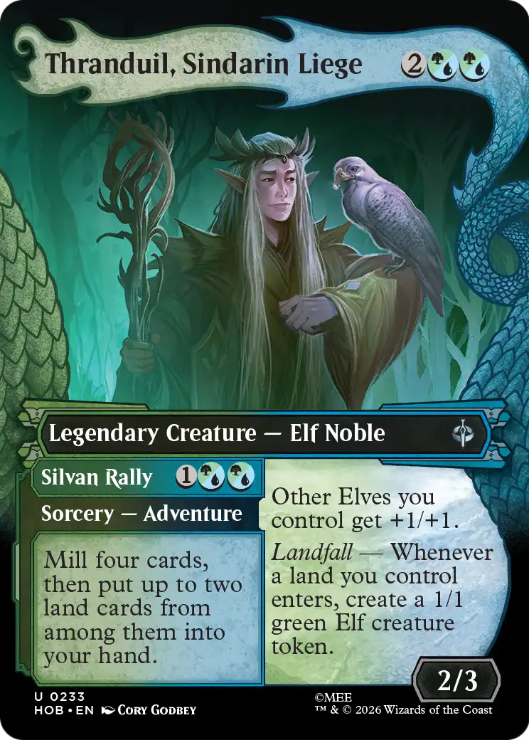 Silvan Rally Magic: The Gathering card