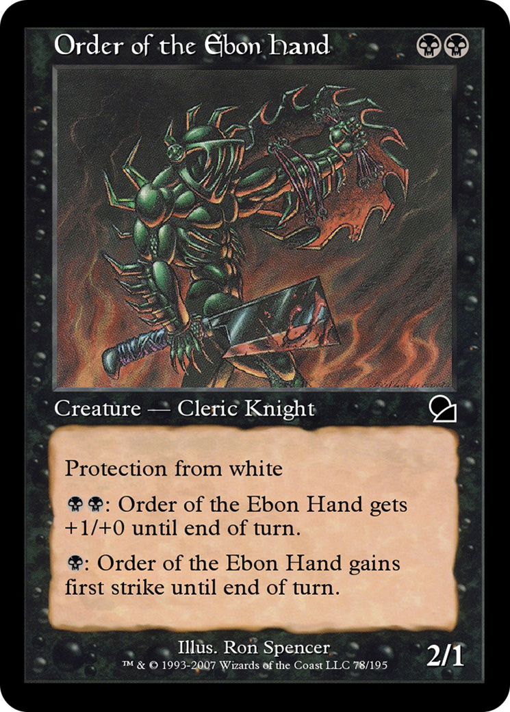 Order of the Ebon Hand Card Image