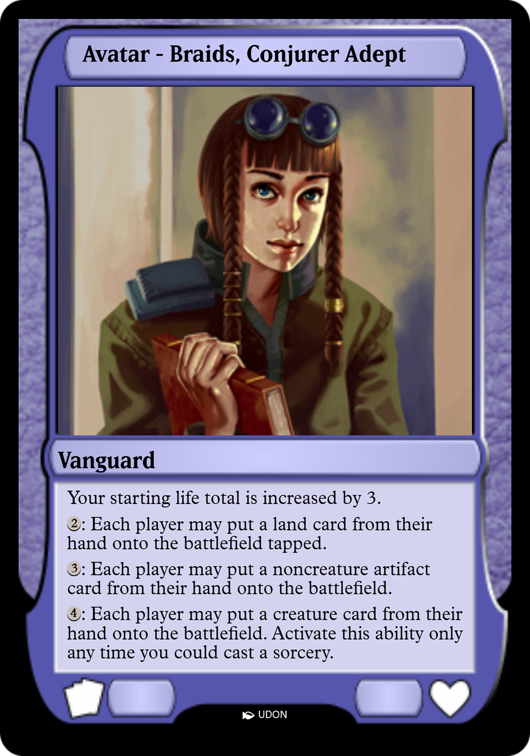 Braids, Conjurer Adept Avatar Card Image