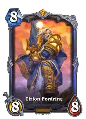 Tirion Fordring Signature Card Image