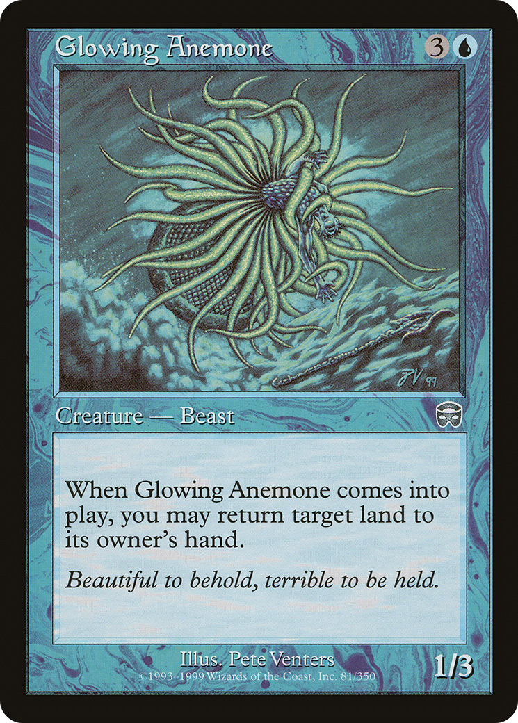 Glowing Anemone Card Image