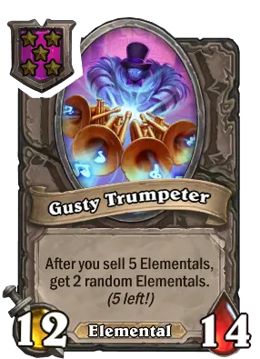 Gusty Trumpeter Card Image