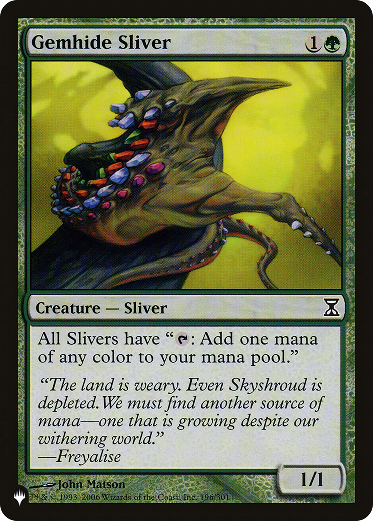 Gemhide Sliver Card Image