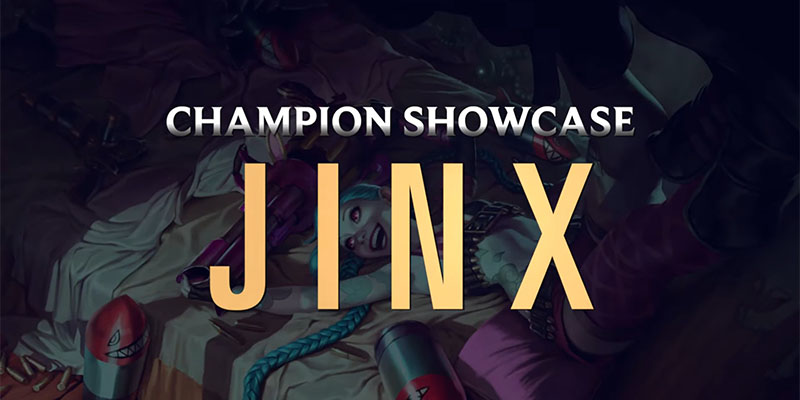 Legends of Runeterra - New Video for the Piltover & Zaun Champion Showcase Featuring Jinx