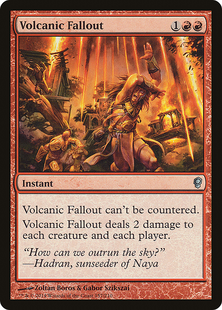 Volcanic Fallout Card Image