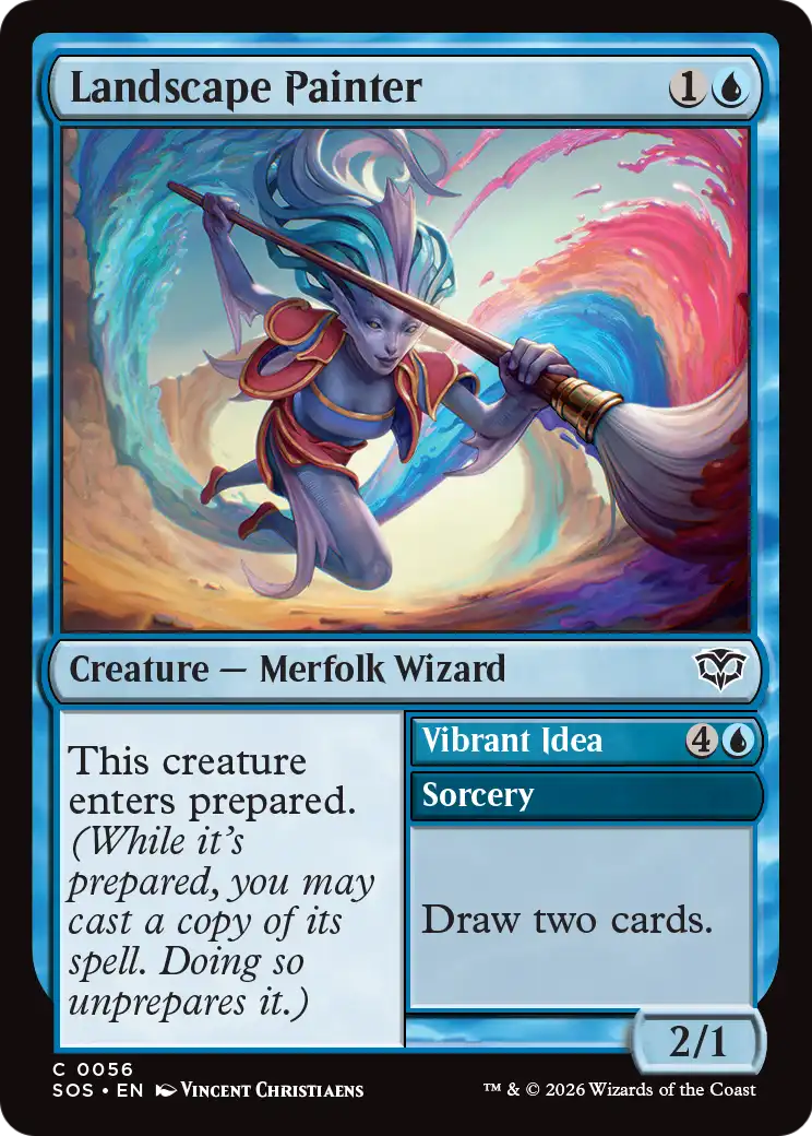 Vibrant Idea Magic: The Gathering card