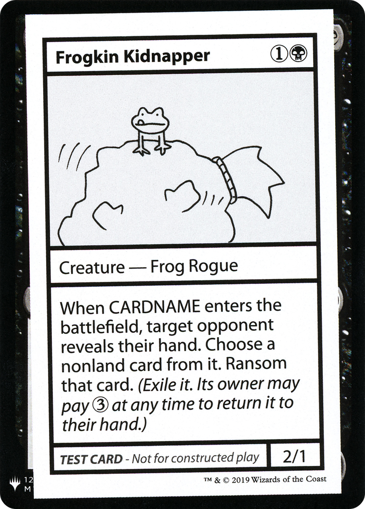 Frogkin Kidnapper Card Image