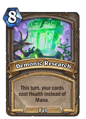 Demonic Research Card Image