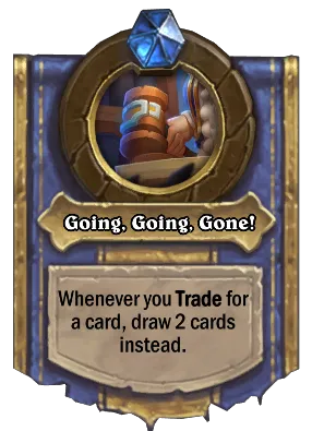 Going, Going, Gone! Card Image