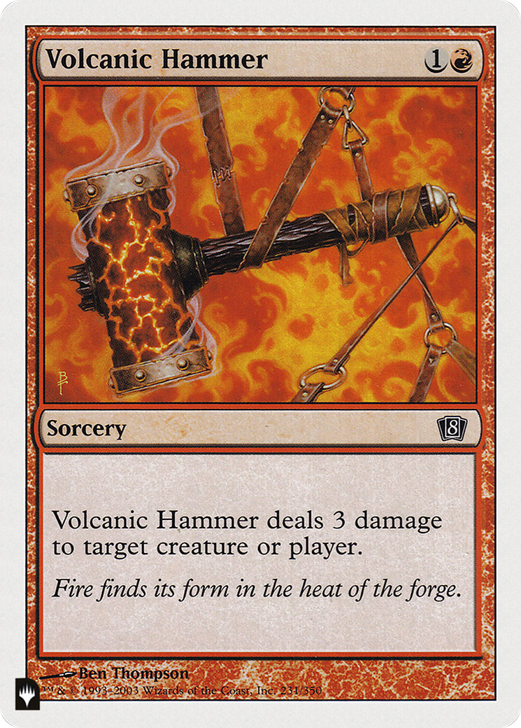 Volcanic Hammer Card Image