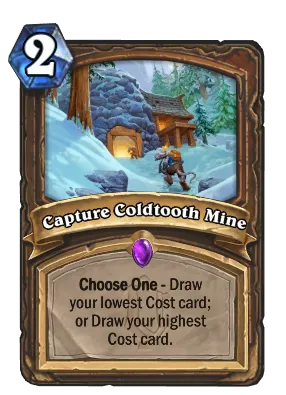 Capture Coldtooth Mine Card Image
