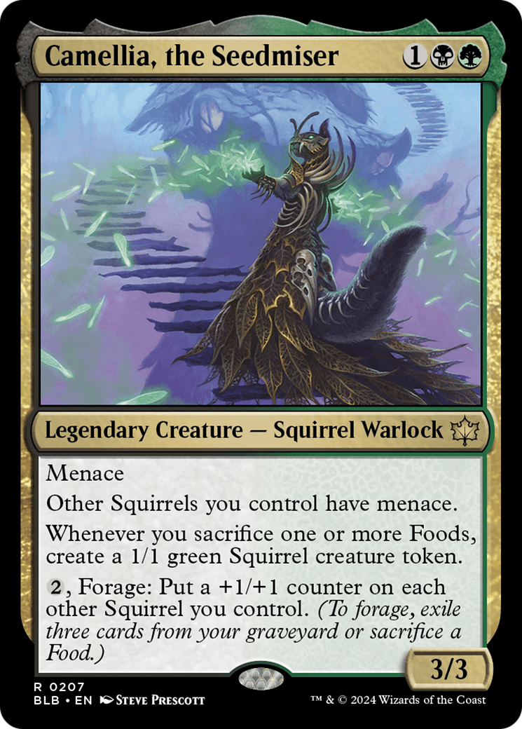 Camellia, the Seedmiser Card Image