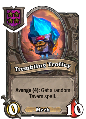 Trembling Trolley Card Image