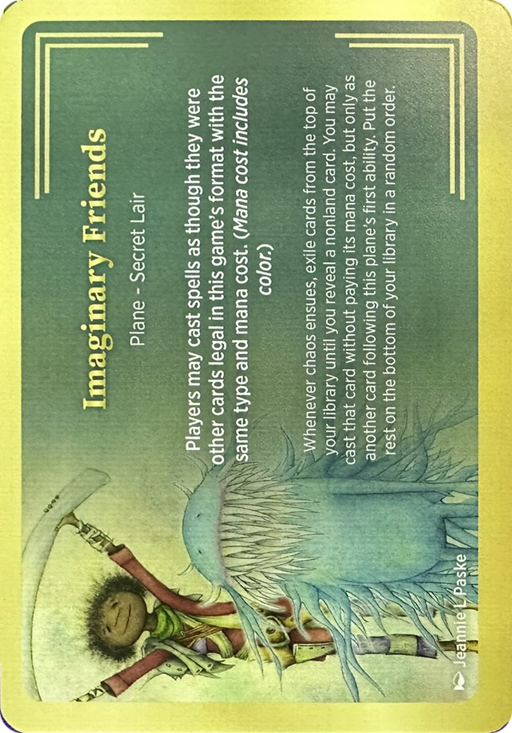 Imaginary Friends (Plane) Card Image