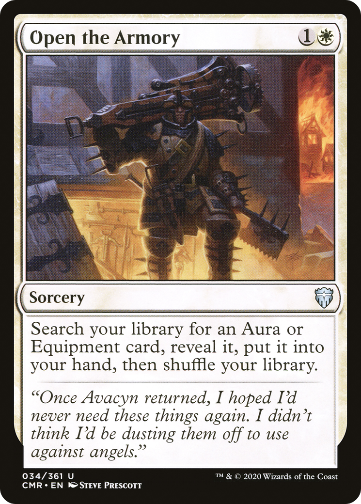 Open the Armory Card Image