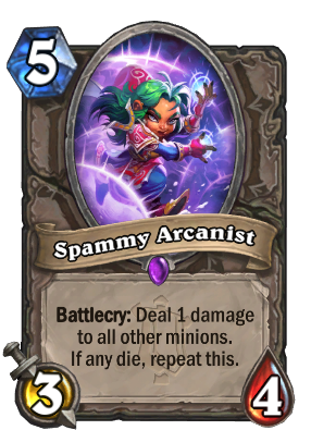 Spammy Arcanist Card Image