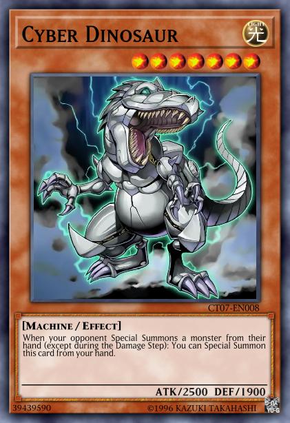 Cyber Dinosaur Card Image