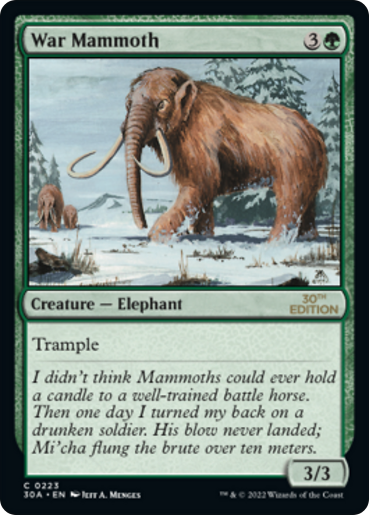 War Mammoth Card Image