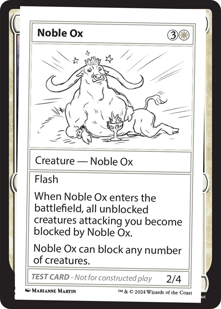 Noble Ox Card Image