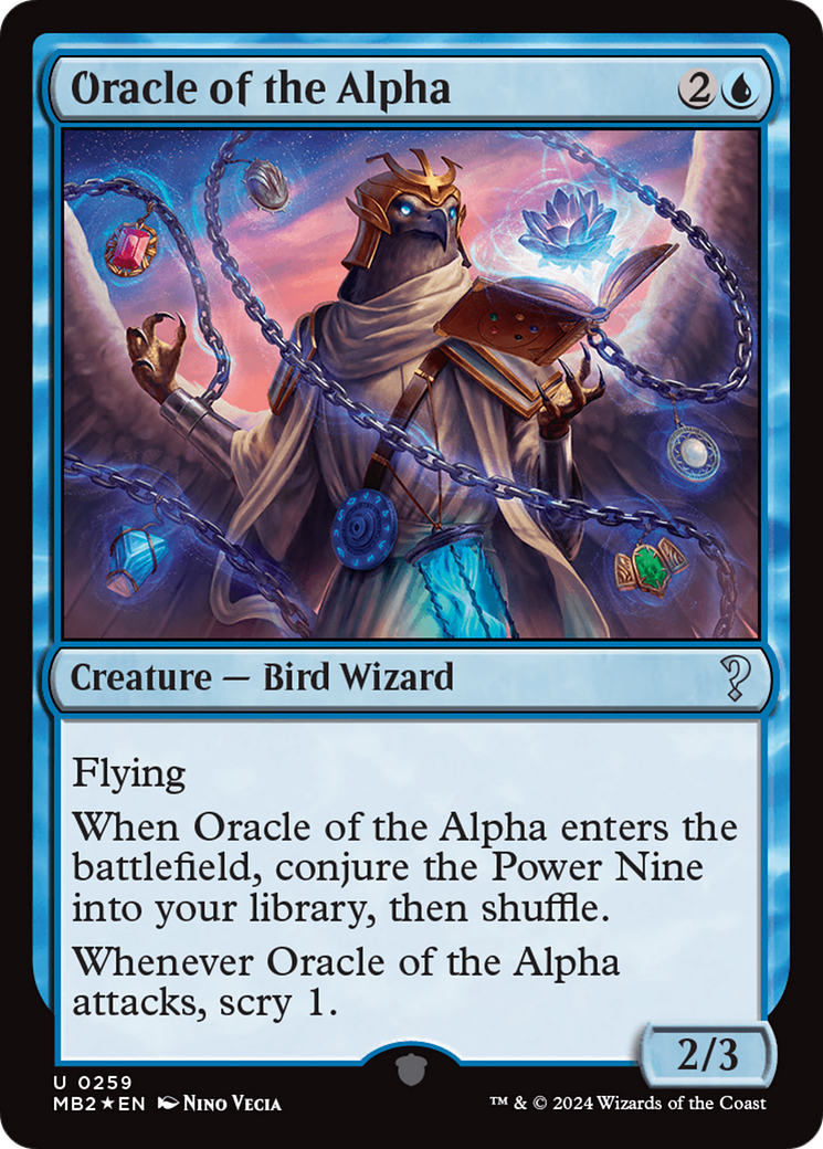 Oracle of the Alpha Card Image