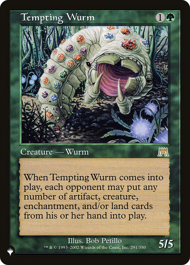 Tempting Wurm Card Image