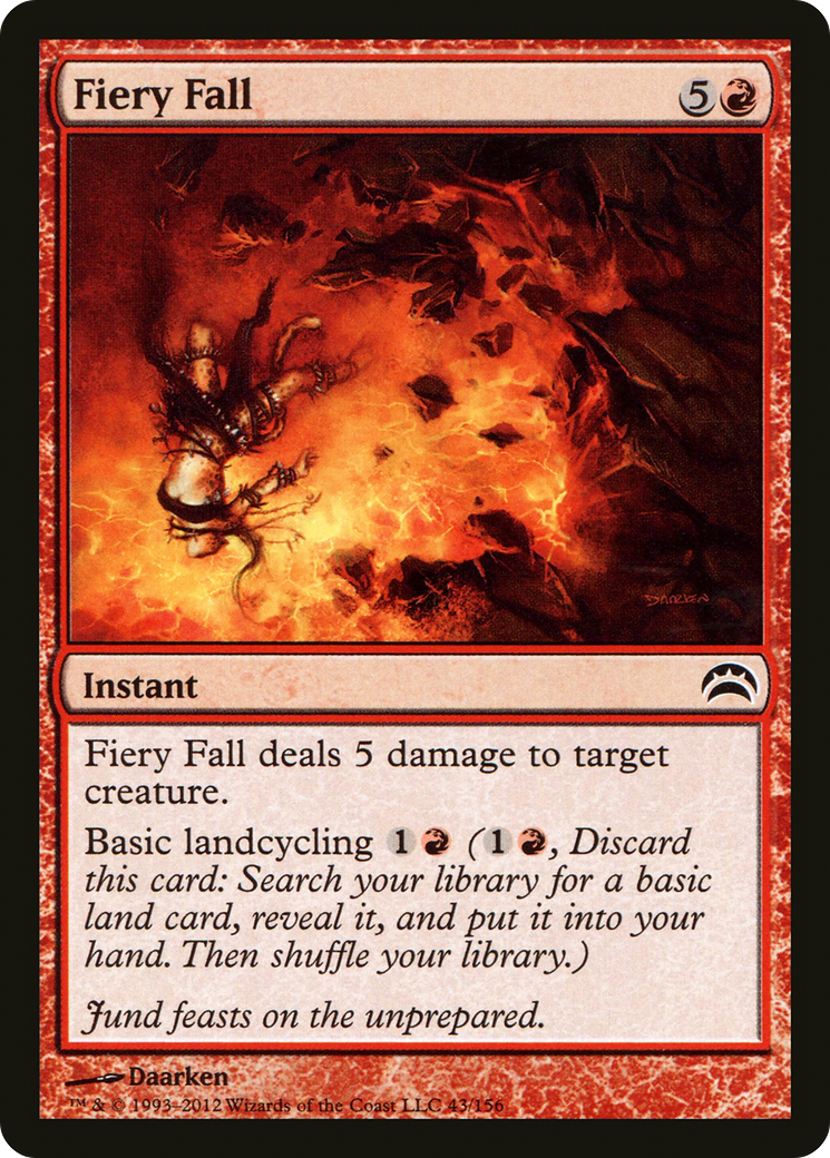 Fiery Fall Card Image