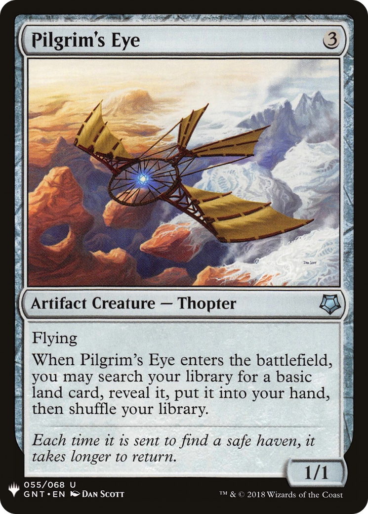 Pilgrim's Eye Card Image