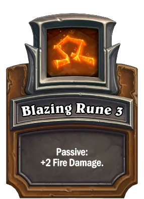 Blazing Rune 3 Card Image