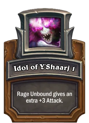 Idol of Y'Shaarj 1 Card Image