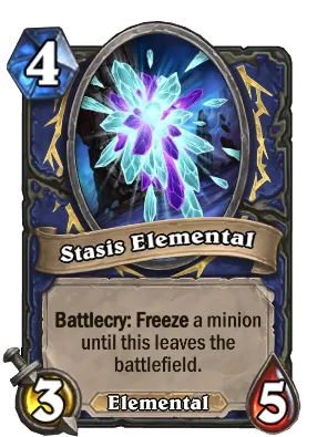 Stasis Elemental Card Image