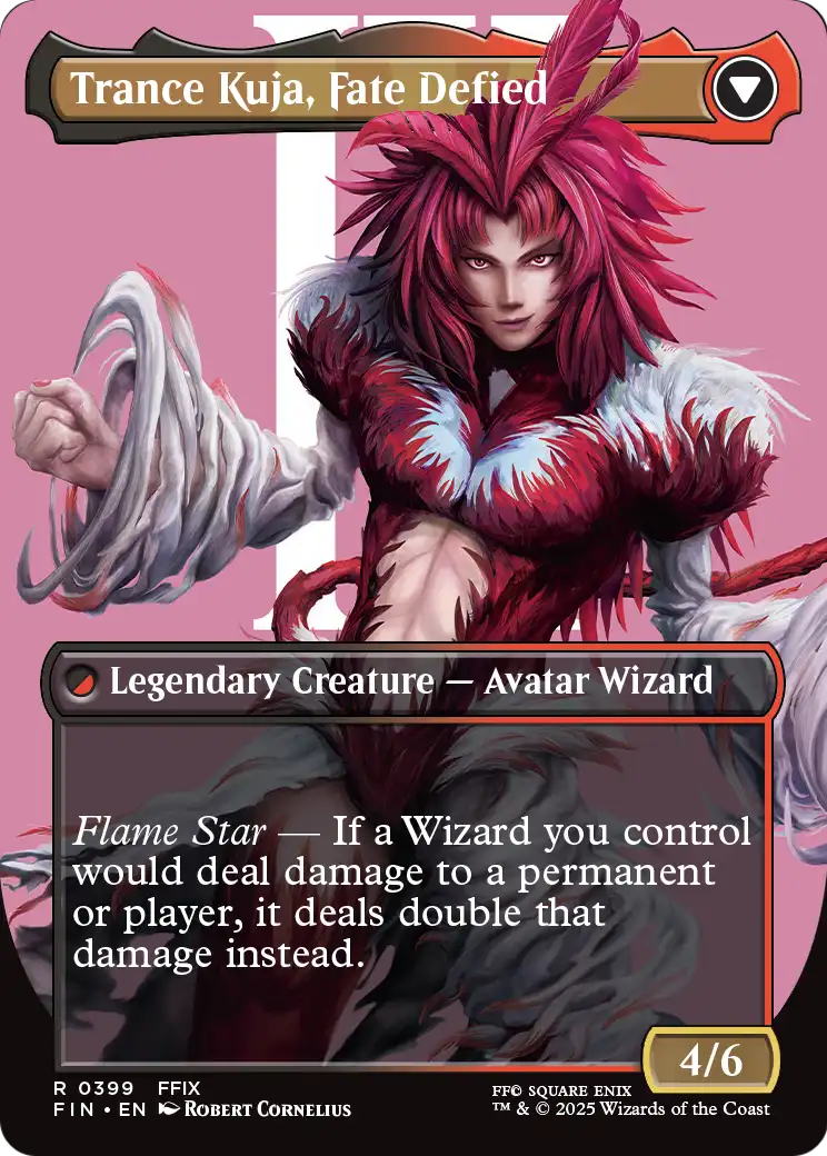Trance Kuja, Fate Defied Magic: The Gathering card