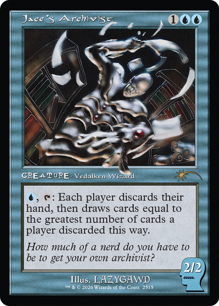 Jace's Archivist Card Image