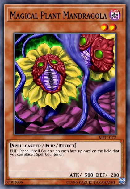 Magical Plant Mandragola Card Image