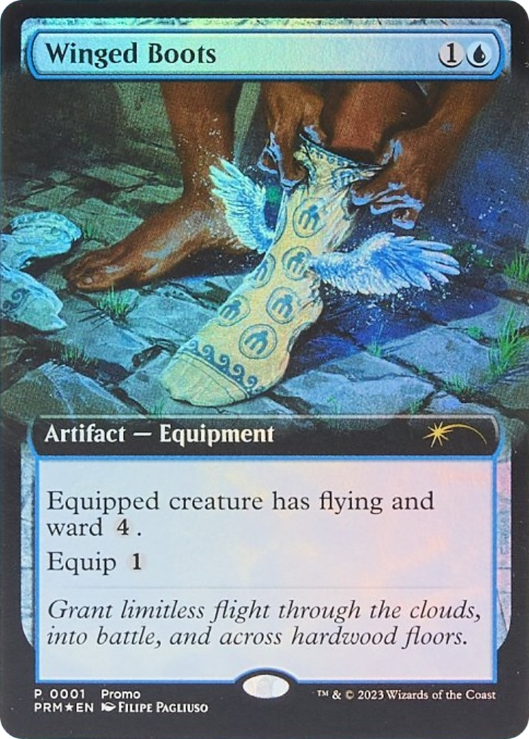 Winged Boots Card Image