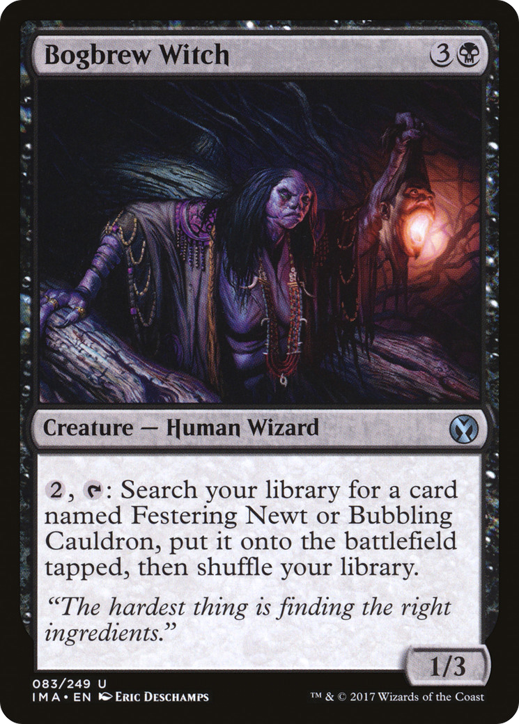 Bogbrew Witch Card Image