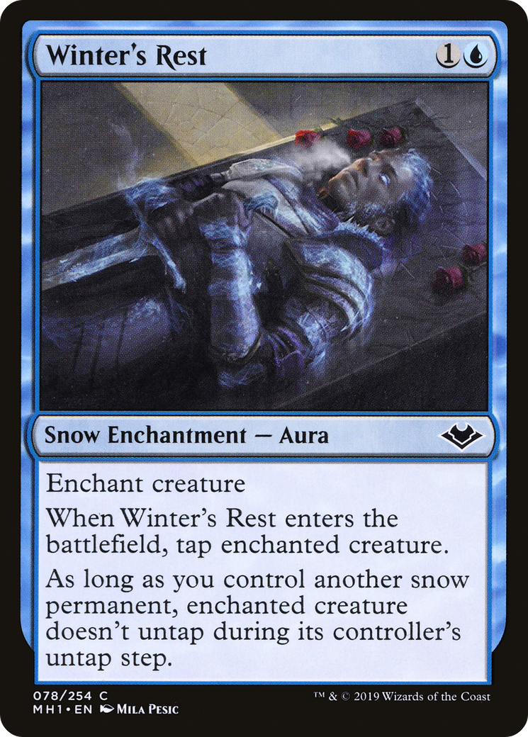 Winter's Rest Card Image