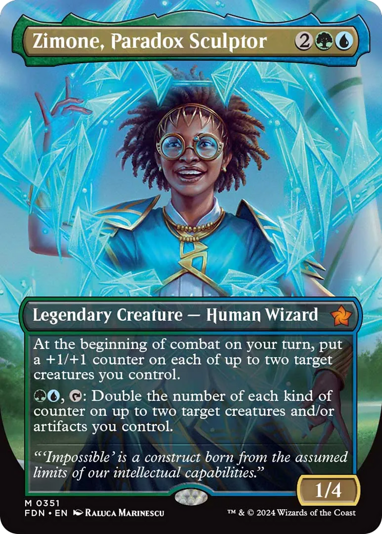 Zimone, Paradox Sculptor Card Image