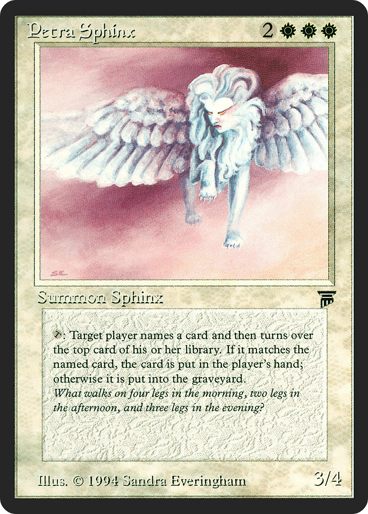 Petra Sphinx Card Image