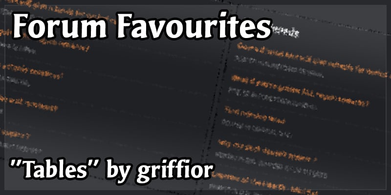 Forum Favourites - "Tables, A Way To Play Hearthstone With Your Own Rules" by griffior