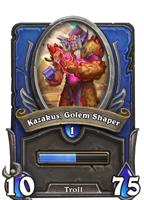 Kazakus, Golem Shaper Card Image