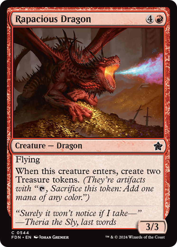 Rapacious Dragon Card Image